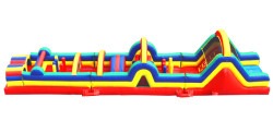 5920ft20obstacle20wslide202 1742005290 1 59 Foot Obstacle Course w/ Dual Lane Slide (Dry)