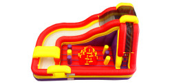 Obstacle20Arena20II.202 1742008958 Obstacle Arena w/ Slide & Rock Climbing Pyramid